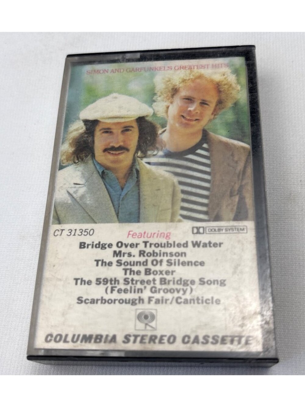 Simon & Garfunkels Greatest Hits Vtg Cassette Tape 1972 Columbia Stereo Dolby